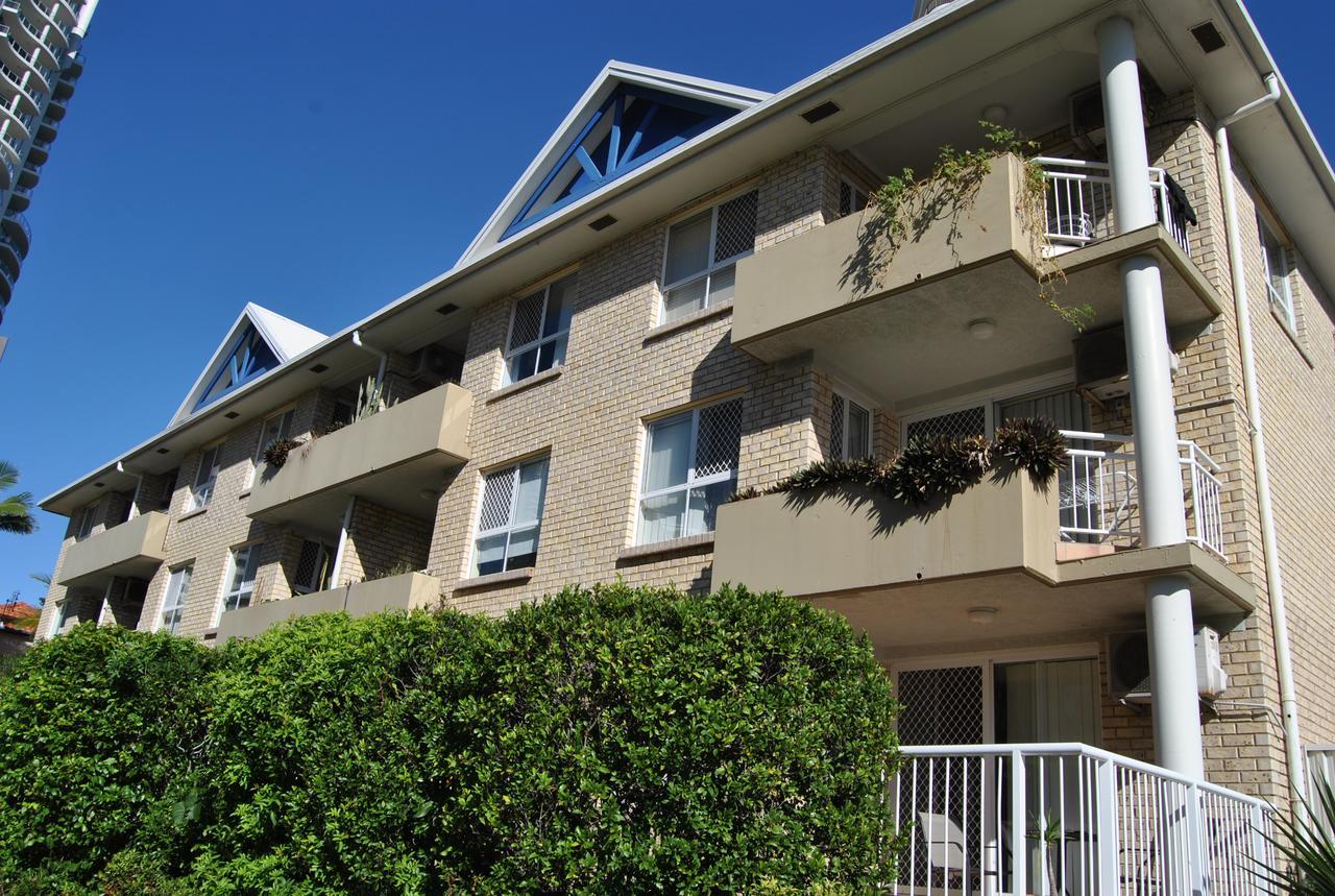 Budds Beach Apartments Surfers Paradise Exterior foto